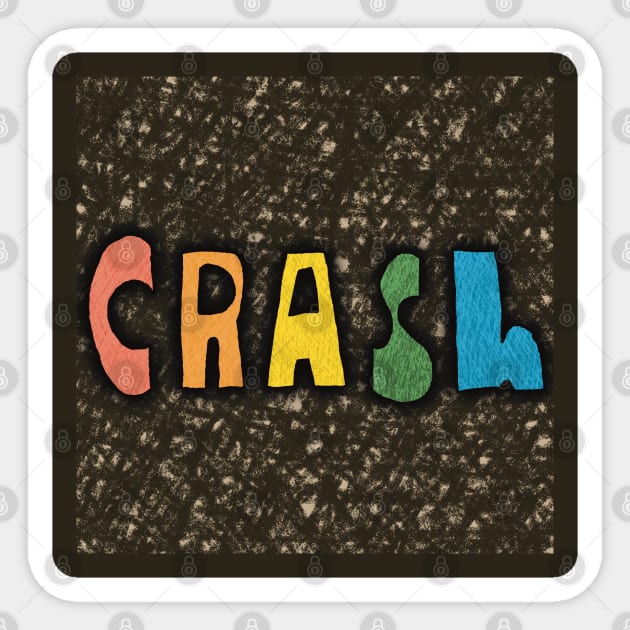 CRASH Sticker by BenIrelandBooks